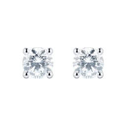 12153609 - Libretto Platinum 1.00cttw Diamond Stud Earrings