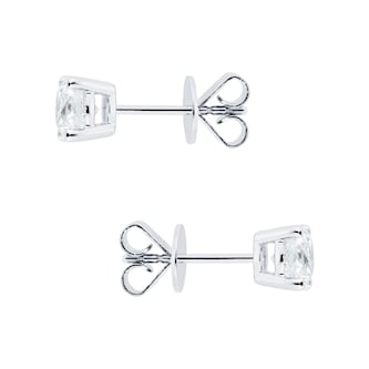 Mappin & Webb Libretto Platinum 1.50cttw Diamond Stud Earrings