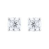 Mappin 
Webb 18ct White Gold 1.00cttw Diamond Stud Earrings