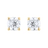 Mappin 
Webb 18ct Yellow Gold 1.00cttw Diamond Stud Earrings