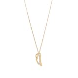 Goldsmiths 9ct Yellow Gold 0.10cttw Diamond Heart Pendant