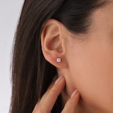 Goldsmiths 9ct Yellow Gold 0.60cttw Brilliant Cut Solitaire Stud Earrings