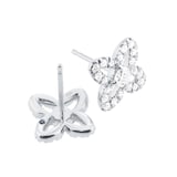 Mappin & Webb Floriana 18ct White Gold 0.66cttw Diamond Stud Earrings