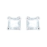 Goldsmiths 18ct 0.45cttw Asscher Cut Stud Earrings