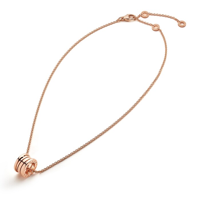 Bvlgari Jewelry 18k Rose Gold B.ZERO1 Necklace