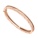 Bvlgari Jewelry 18k Rose Gold B.ZERO1 Bracelet - Size Medium