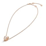 Bvlgari Jewelry 18K Rose Gold & White Ceramic B.zero1 Necklace