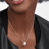 Bvlgari Jewelry 18K Rose Gold & White Ceramic B.zero1 Necklace