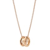 Bvlgari Jewelry 18k Rose Gold B.ZERO1 Zaha Hadid Necklace