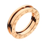 Bvlgari Jewelry 18k Rose Gold B.ZERO1 1 Band Ring - Size 6.25