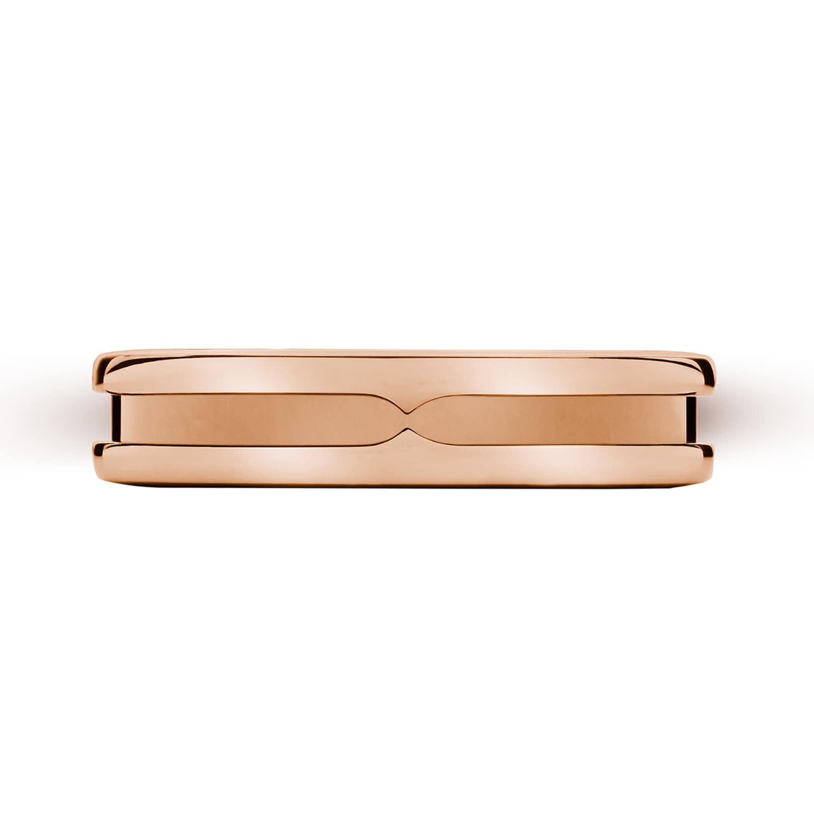 Bvlgari Jewelry 18k Rose Gold B.ZERO1 1 Band Ring - Size 6.25