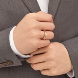 Bvlgari Jewelry 18k Rose Gold B.ZERO1 1 Band Ring - Size 6.25