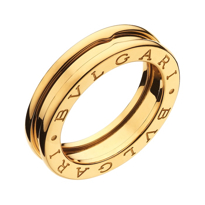 Bvlgari Jewelry 18k Yellow Gold B.ZERO1 1 Band Ring - Size 11.5