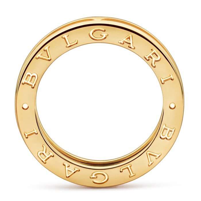Bvlgari Jewelry 18k Yellow Gold B.ZERO1 1 Band Ring - Size 11.5