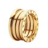 Bvlgari Jewelry 18k Yellow Gold B.ZERO1 4 Band Ring - Size 6.75