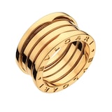 Bvlgari Jewelry 18k Yellow Gold B.ZERO1 4 Band Ring - Size 6.25