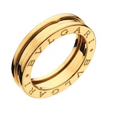 BVLGARI JEWELRY 18k Yellow Gold B.ZERO1 1 Band Ring - Size 10.5