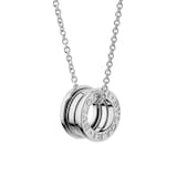 Bvlgari Jewelry 18k White Gold B.Zero1 Small Pendant Necklace 15-18"