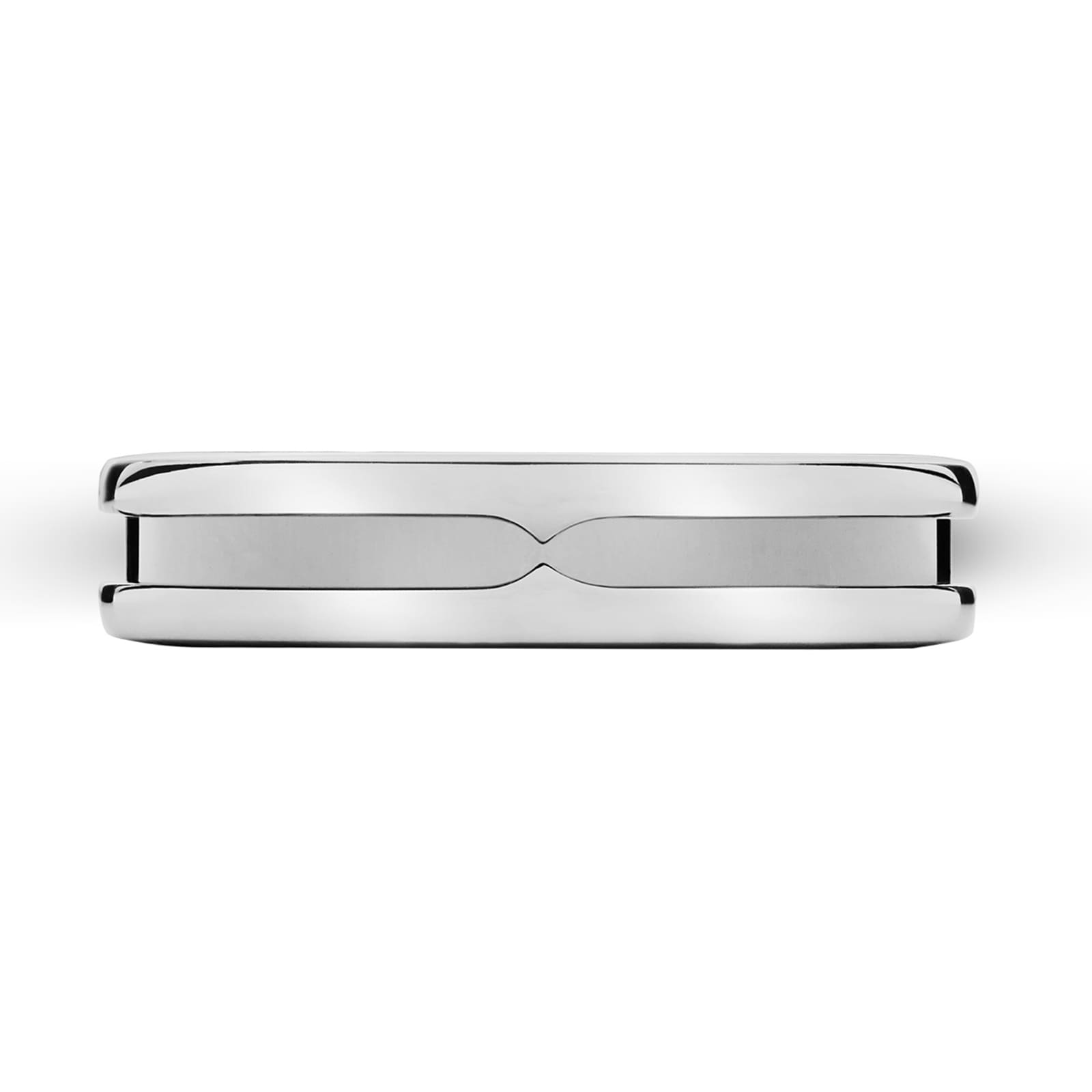 Bvlgari Jewelry 18k White Gold B.ZERO1 1 Band Ring - Size 6