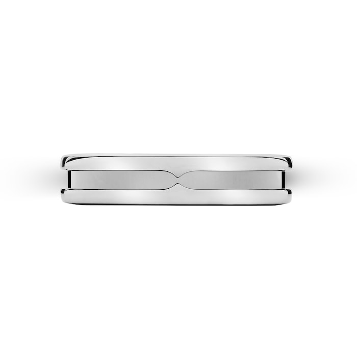 Bvlgari Jewelry 18K White Gold B.zero1 Ring - Size 5.5