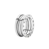 Bvlgari Jewelry 18K White Gold B.ZERO1 Three Band Ring - Ring Size 6.25