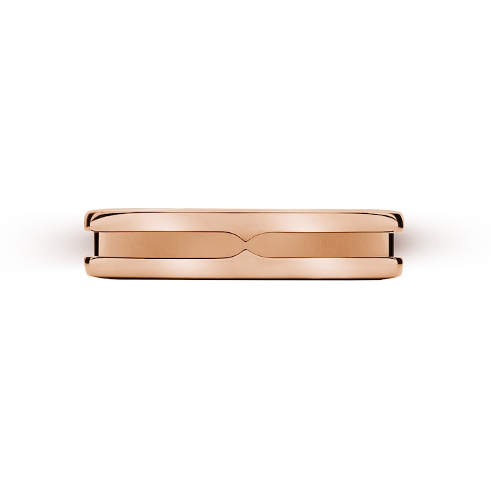 Bvlgari Jewelry 18k Rose Gold B.ZERO1 1 Band Ring - Size 7.25