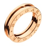 Bvlgari Jewelry 18k Rose Gold B.ZERO1 1 Band Ring - Size 9