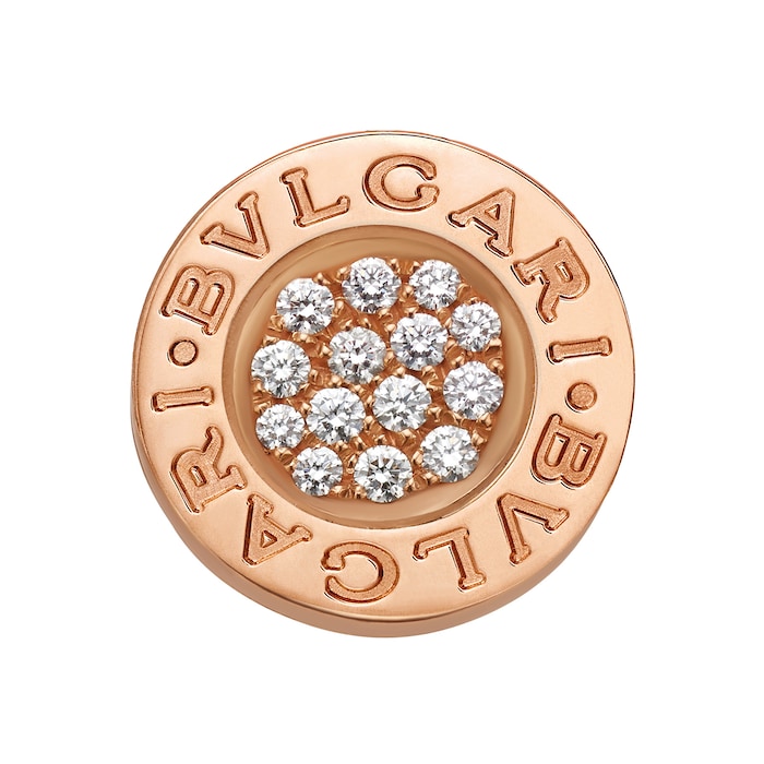 Bvlgari Jewelry 18k Rose Gold Bvlgari Bvlgari 0.09cttw Diamond Single Stud Earring