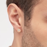 Bvlgari Jewelry 18k Rose Gold Bvlgari Bvlgari 0.09cttw Diamond Single Stud Earring