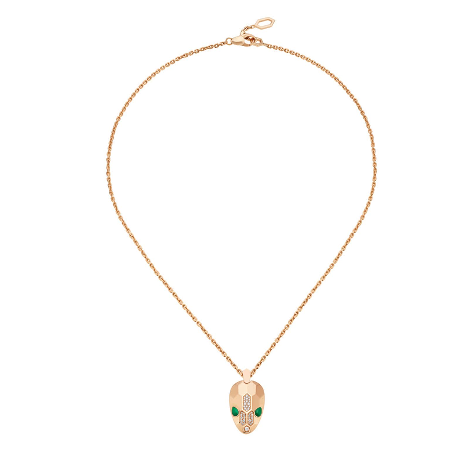 Bvlgari green necklace hot sale