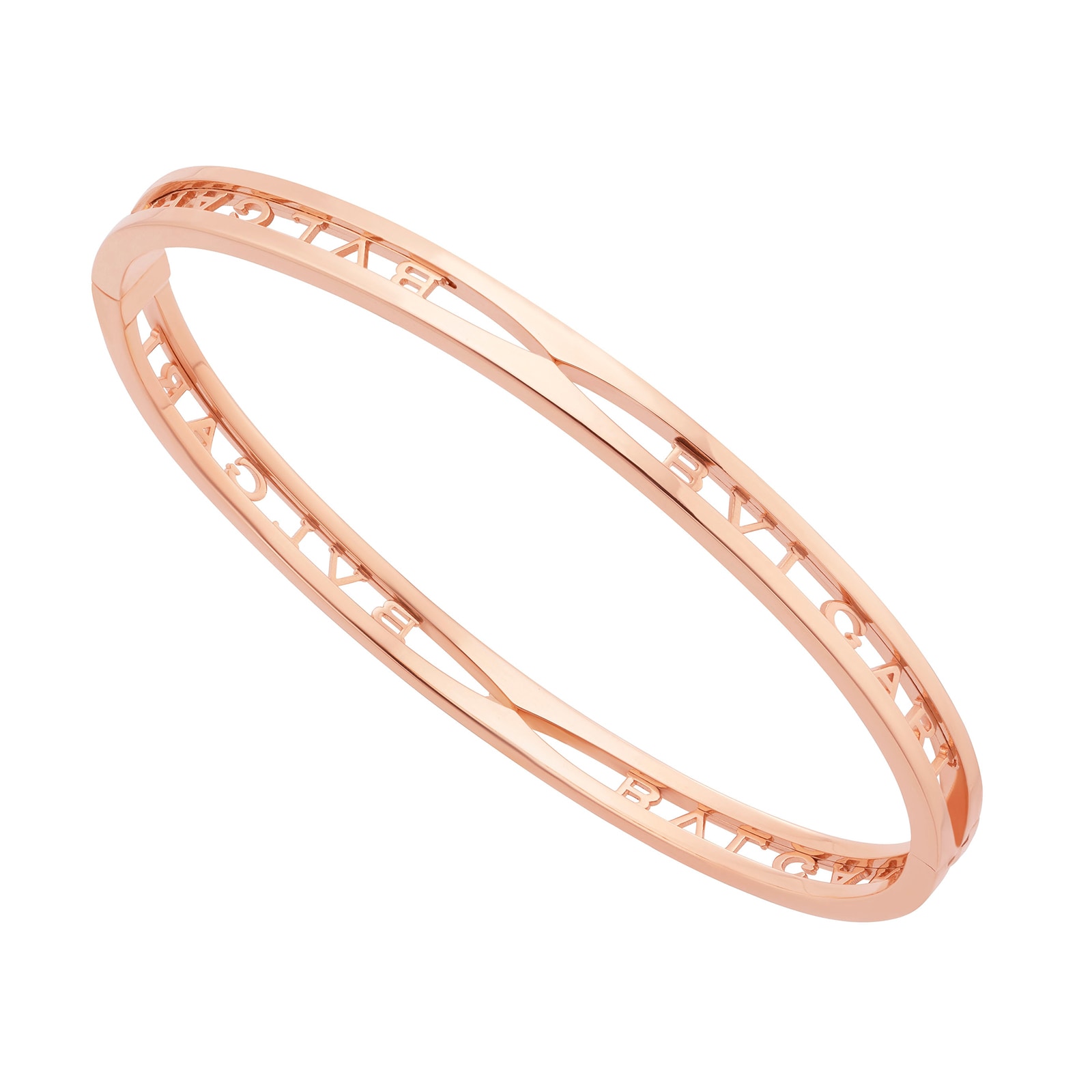 BVLGARI JEWELRY 18k Rose Gold B.ZERO1 Bangle - Size Medium BVLGARI JEWELRY 18k Rose Gold B.ZERO1 Bangle - Size Medium