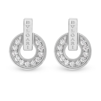 Bvlgari Jewelry 18k White Gold Bvlgari Bvlgari 0.38cttw Diamond Stud Earrings Bvlgari Jewelry 18k White Gold Bvlgari Bvlgari 0.38cttw Diamond Stud Earrings