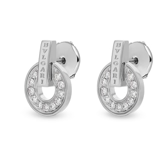 Bvlgari Jewelry 18k White Gold Bvlgari Bvlgari 0.38cttw Diamond Stud Earrings Bvlgari Jewelry 18k White Gold Bvlgari Bvlgari 0.38cttw Diamond Stud Earrings