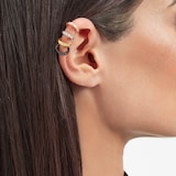 BVLGARI JEWELRY 18k Multi Gold Serpenti Viper Cuff Single Earring