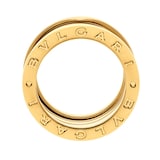 Bvlgari Jewelry 18k Yellow Gold B.Zero1 5 Band Ring Size 7.75