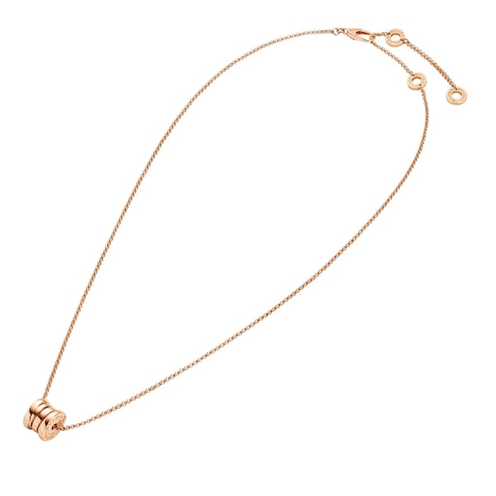 Bvlgari Jewelry 18k Rose Gold B.Zero1 Mini Pendant
