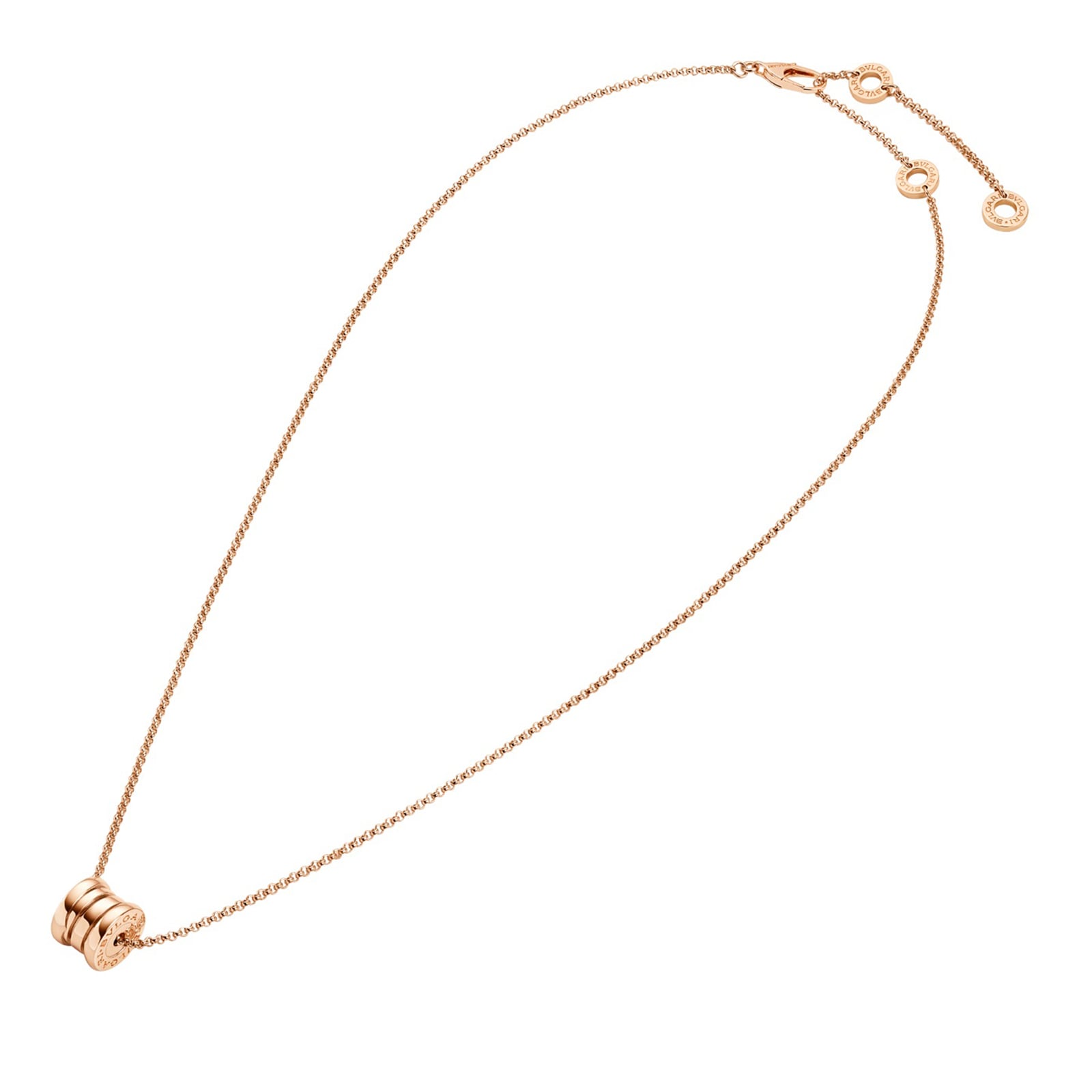 Bvlgari Jewelry 18k Rose Gold B.Zero1 Mini Pendant
