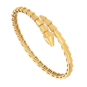 Bvlgari Jewelry 18k Yellow Gold Serpenti Viper Bracelet Size Small