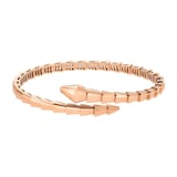 Bvlgari Jewelry 18k Rose Gold Serpenti Viper Bracelet Size Small