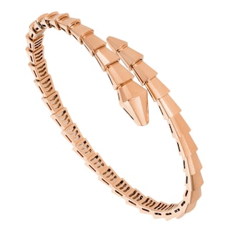 Bvlgari Jewelry 18k Rose Gold Serpenti Viper Bracelet Size Medium Bvlgari Jewelry 18k Rose Gold Serpenti Viper Bracelet Size Medium