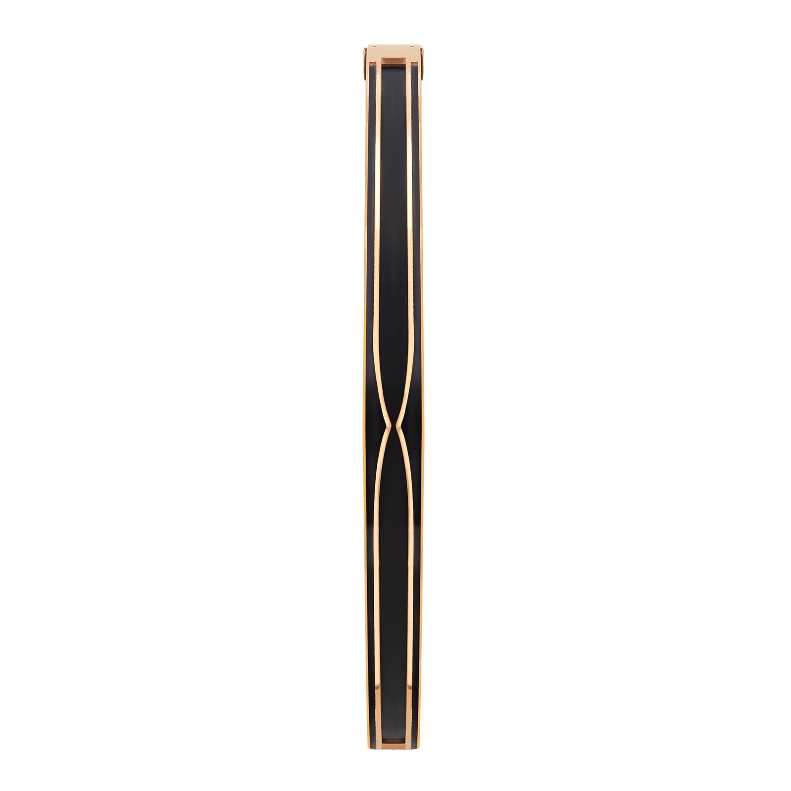 Bvlgari Jewelry 18k Rose Gold B.ZERO1 Black Ceramic Bracelet - Size Large
