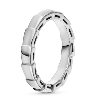 Bvlgari Jewelry 18k WhiteGold Serpenti Viper Ring - Size 6.5 Bvlgari Jewelry 18k WhiteGold Serpenti Viper Ring - Size 6.5