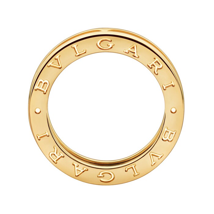 Bvlgari Jewelry 18k Yellow Gold B.Zero1 One Band Ring Size 10.5