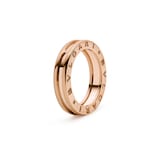 Bvlgari Jewelry 18k Rose Gold B.ZERO1 1 Band Ring Size 10.75