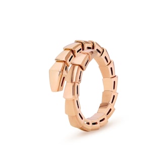 Bvlgari Jewelry 18k Rose Gold Serpeni Viper Ring Size Medium Bvlgari Jewelry 18k Rose Gold Serpeni Viper Ring Size Medium