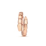 Bvlgari Jewelry 18k Rose Gold Serpeni Viper Ring Size Medium