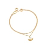 Bvlgari Jewelry 18k Yellow Gold Divas Dream Mother of Pearl Bracelet Size M/L
