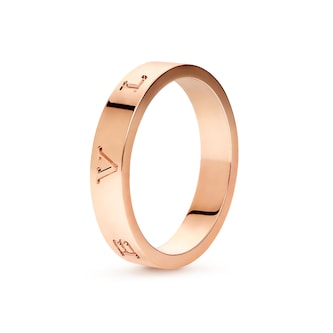 Bvlgari Jewelry 18k Rose Gold Bvlgari Bvlgari Band Size 7