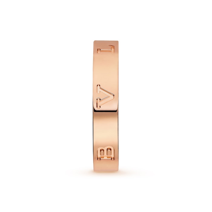 Bvlgari Jewelry 18k Rose Gold Bvlgari Bvlgari Band Size 7