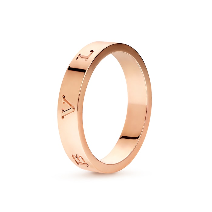 Bvlgari Jewelry 18k Rose Gold Bvlgari Bvlgari Band Size 7.75